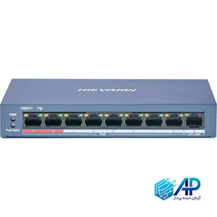 سوییچ 8 پورت هایک ویژن مدل DS-3E0109P-E/M