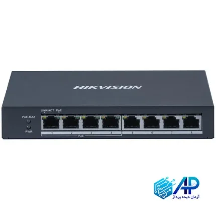 سوییچ 4 پورت گیگ هایک ویژن مدل DS-3E0508P-O