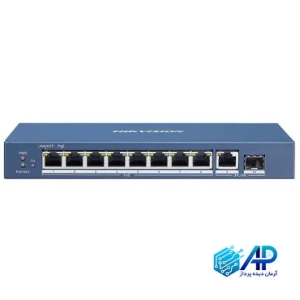سوییچ 8 پورت گیگ هایک ویژن مدل DS-3E0510P-E