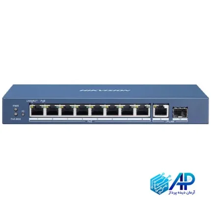 سوییچ 8 پورت گیگ هایک ویژن مدل DS-3E0510P-E/M