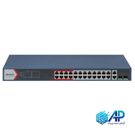 سوییچ 24 پورت هایک ویژن مدل DS-3E1326P-EI