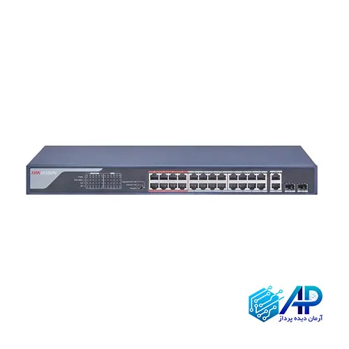 سوئیچ شبکه 24 پورت PoE هایک ویژن مدل DS-3E0326P-E